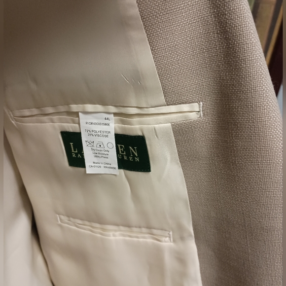 Lauren Ralph Lauren size 44L men's Blazer/ Jacket - Picture 7 of 7